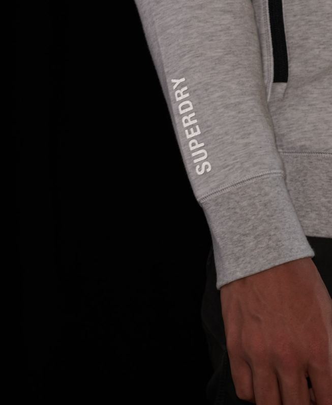 topo da pista de tecnologia homens cinza roupas Superdry 2208H5096