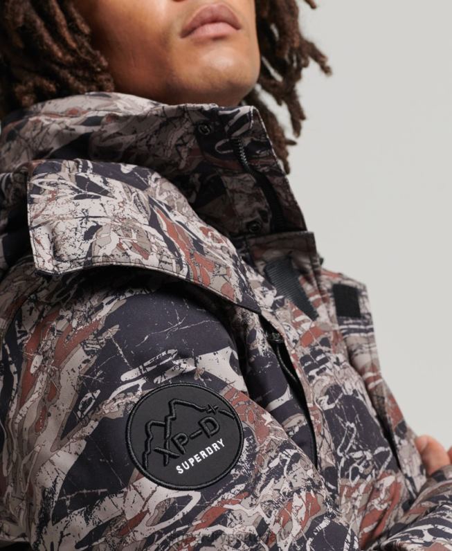 Jaqueta acolchoada Expedition Everest homens verde roupas Superdry 2208H4449