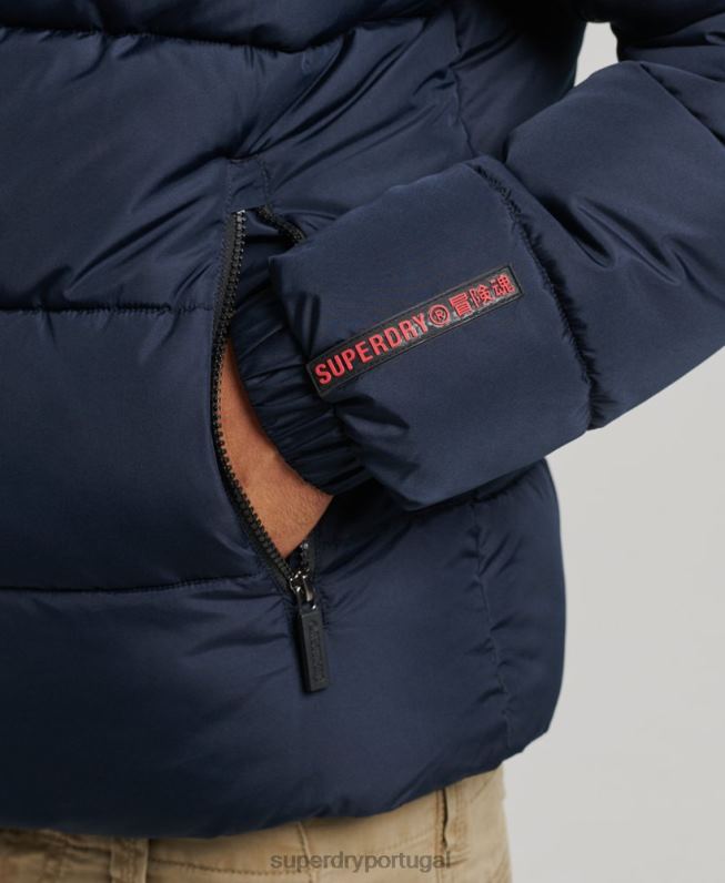 baiacu esportivo homens marinha roupas Superdry 2208H4462