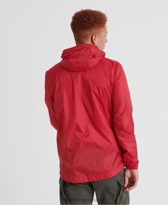 cagoule embalável offshore homens vermelho roupas Superdry 2208H1186