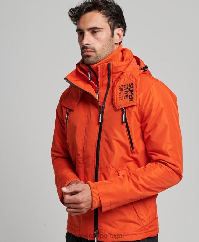 jaqueta blusão mountain sd homens laranja roupas Superdry 2208H944
