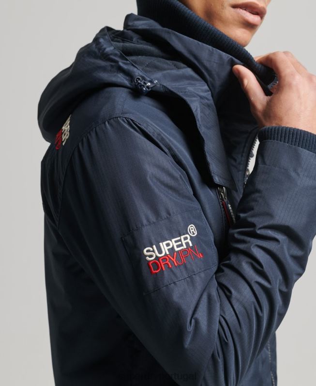 jaqueta blusão mountain sd homens marinha roupas Superdry 2208H1014