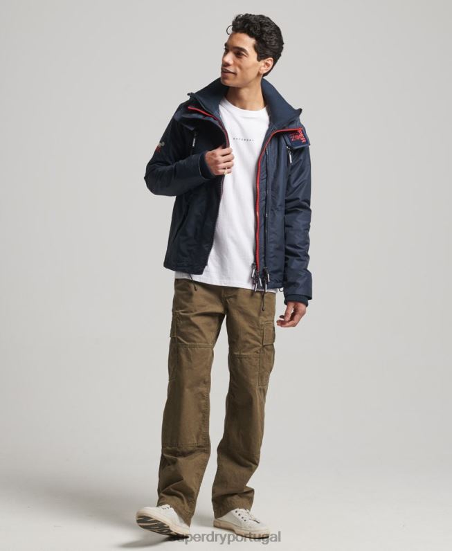 jaqueta blusão mountain sd homens marinha roupas Superdry 2208H1014