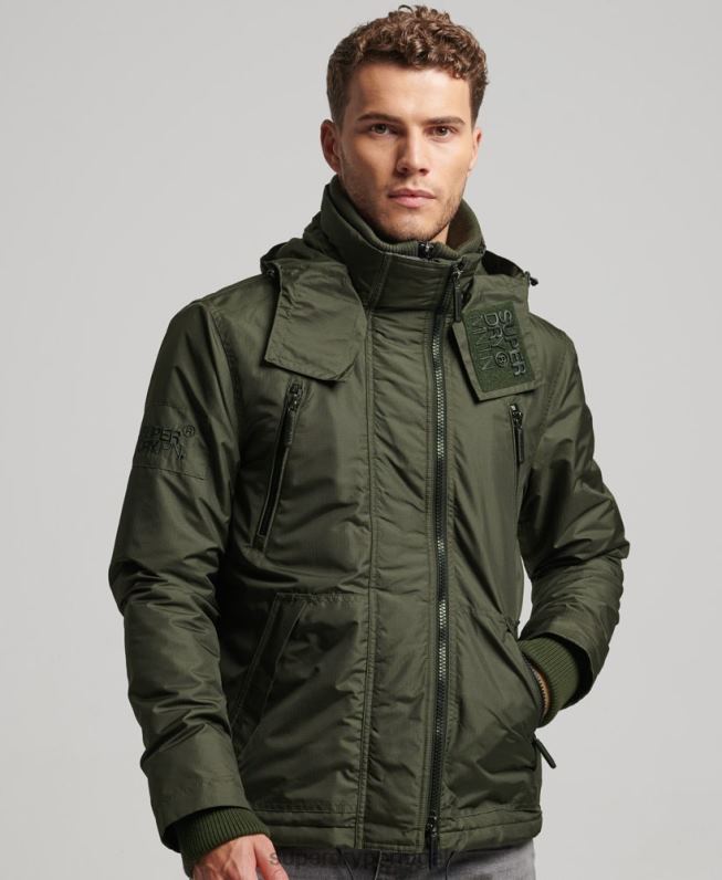 jaqueta blusão mountain sd homens verde roupas Superdry 2208H950