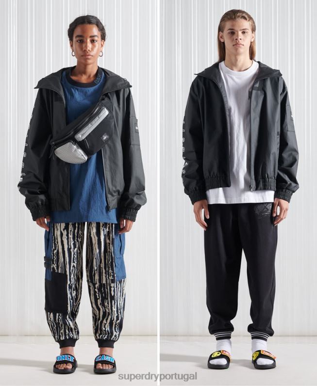 jaqueta bomber edição limitada sdx ma1 homens preto roupas Superdry 2208H4773