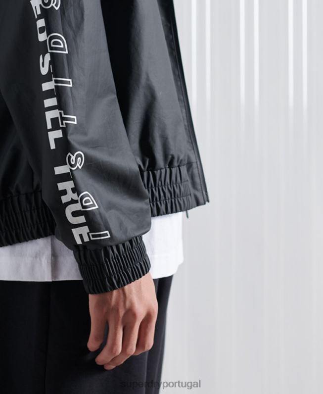 jaqueta bomber edição limitada sdx ma1 homens preto roupas Superdry 2208H4773