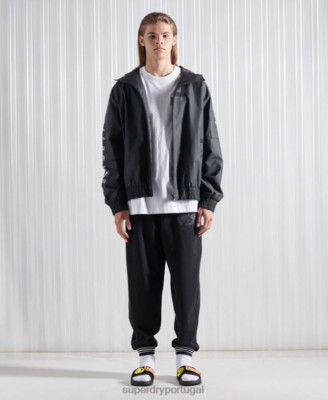 jaqueta bomber edição limitada sdx ma1 homens preto roupas Superdry 2208H4773