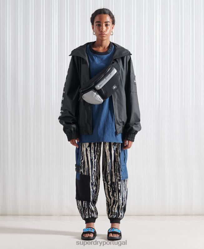 jaqueta bomber edição limitada sdx ma1 homens preto roupas Superdry 2208H4773