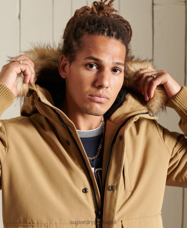 jaqueta bomber everest homens bronzeado roupas Superdry 2208H1055