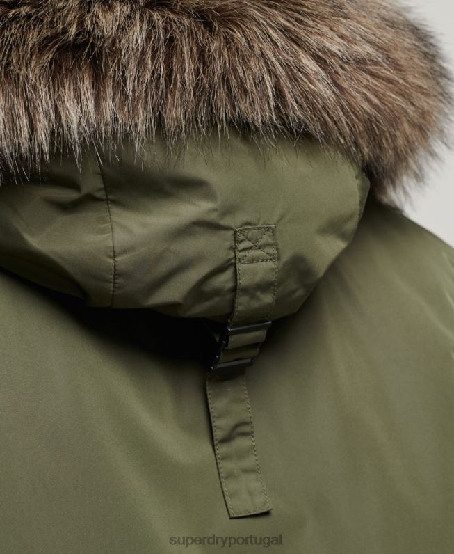 jaqueta bomber everest homens caqui roupas Superdry 2208H4452