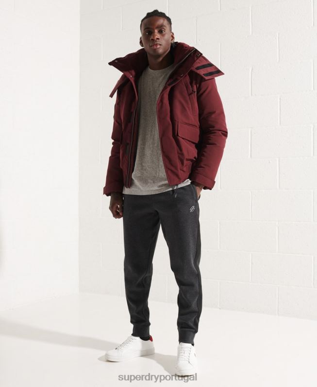jaqueta bomber everest homens vermelho roupas Superdry 2208H4523