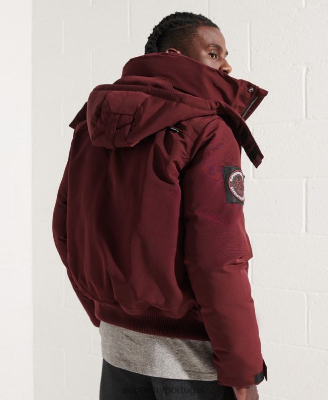 jaqueta bomber everest homens vermelho roupas Superdry 2208H4523