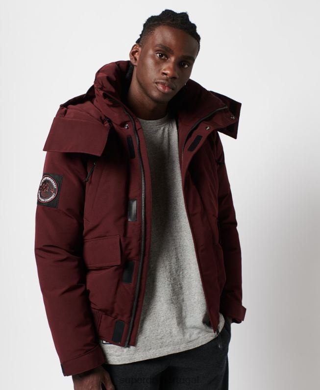 jaqueta bomber everest homens vermelho roupas Superdry 2208H4523