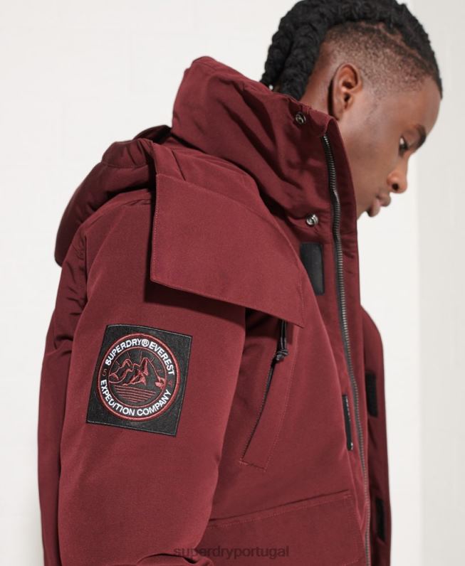jaqueta bomber everest homens vermelho roupas Superdry 2208H4523