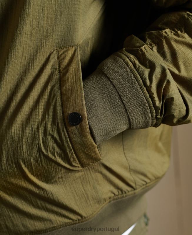 jaqueta bomber militar ma1 homens verde roupas Superdry 2208H4674