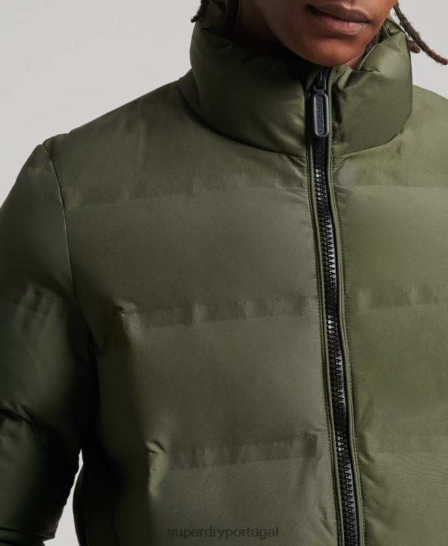 jaqueta colcha ultimate radar homens verde roupas Superdry 2208H4595
