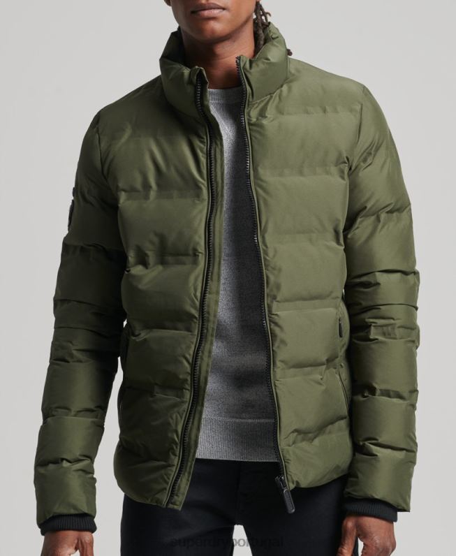 jaqueta colcha ultimate radar homens verde roupas Superdry 2208H4595