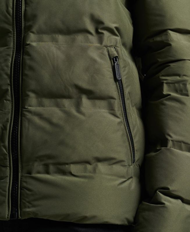 jaqueta colcha ultimate radar homens verde roupas Superdry 2208H4595