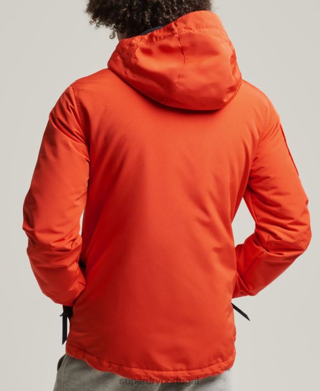 jaqueta corta-vento ultimate sd homens laranja roupas Superdry 2208H1091
