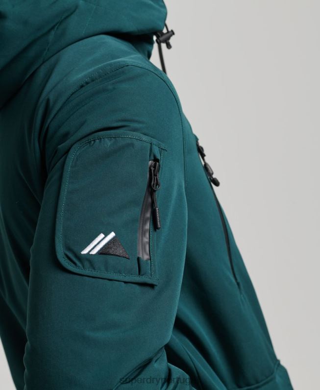 jaqueta corta-vento ultimate sd homens verde roupas Superdry 2208H1152