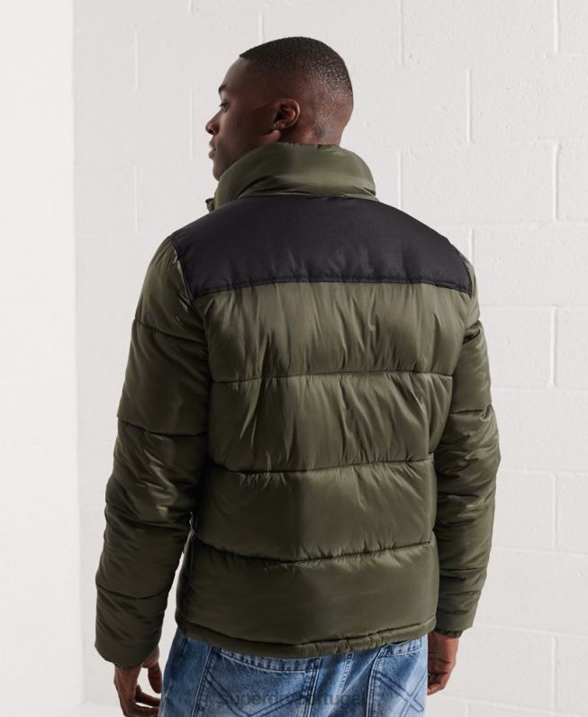 jaqueta de código homens caqui roupas Superdry 2208H4645