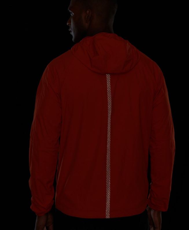 jaqueta de corrida homens laranja roupas Superdry 2208H4545