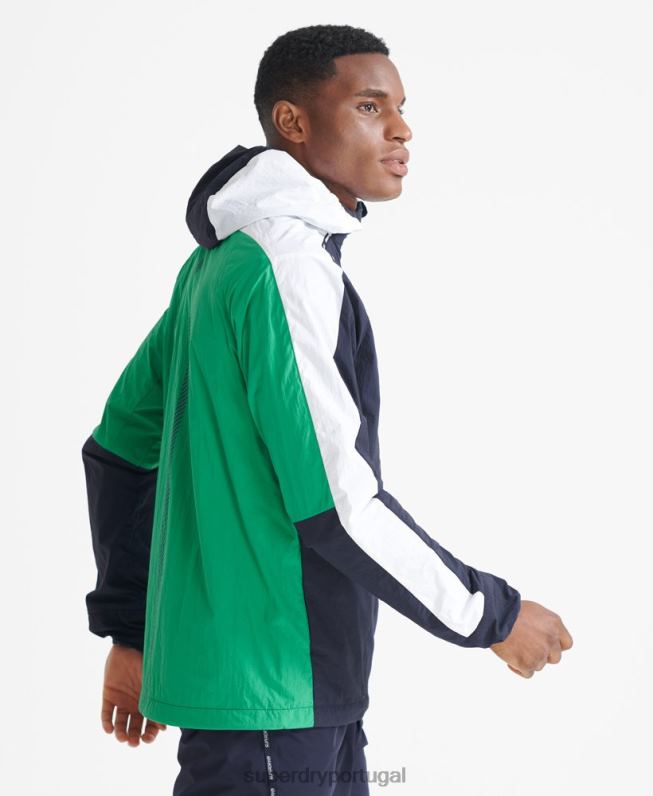 jaqueta de corrida homens marinha roupas Superdry 2208H5400