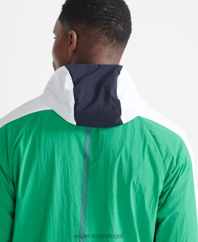 jaqueta de corrida homens marinha roupas Superdry 2208H5400