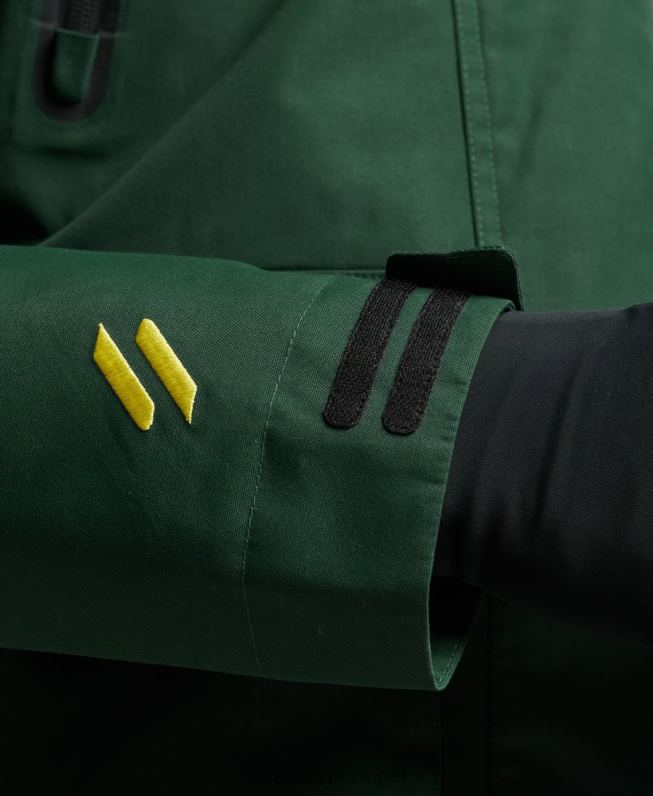 jaqueta de resgate final homens verde roupas Superdry 2208H1379
