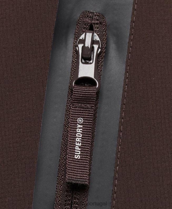 jaqueta de treinamento harrington homens marrom roupas Superdry 2208H1053