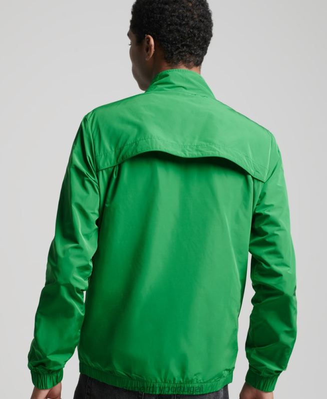 jaqueta de trilha homens verde roupas Superdry 2208H4616