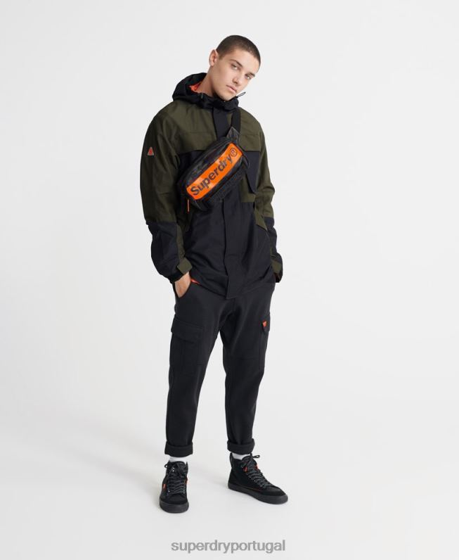 jaqueta desert alchemy com 5 bolsos homens verde roupas Superdry 2208H1198