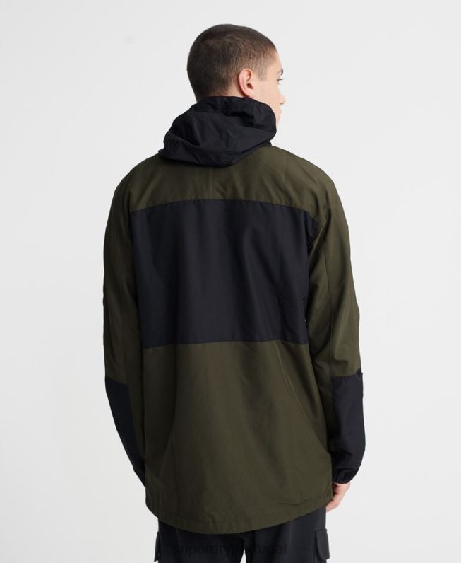 jaqueta desert alchemy com 5 bolsos homens verde roupas Superdry 2208H1198
