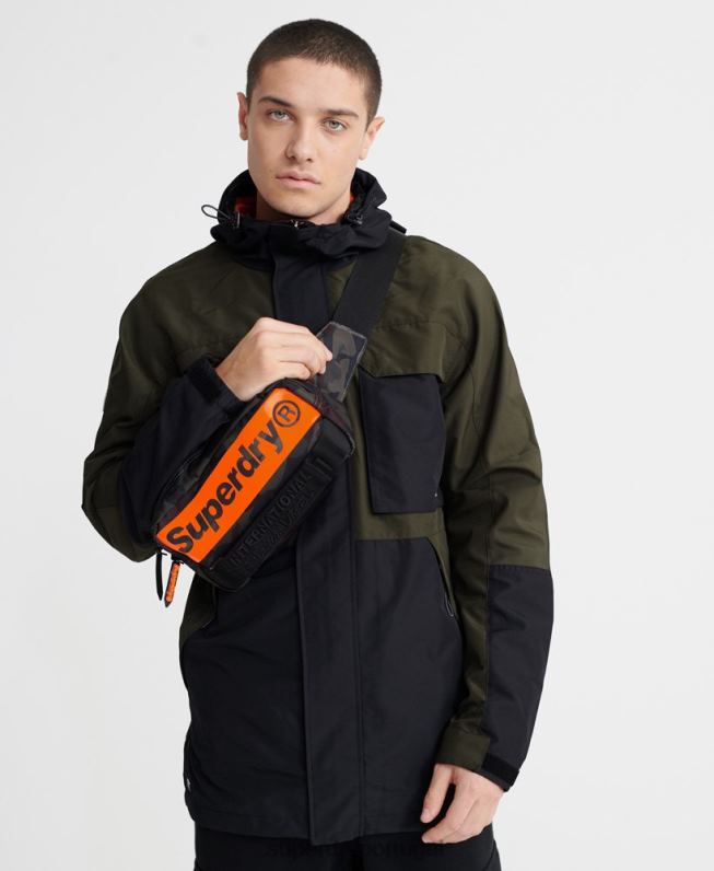 jaqueta desert alchemy com 5 bolsos homens verde roupas Superdry 2208H1198