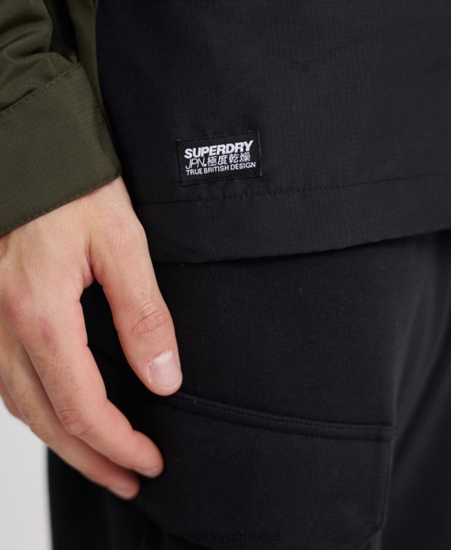 jaqueta desert alchemy com 5 bolsos homens verde roupas Superdry 2208H1198