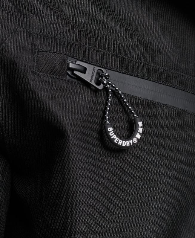 jaqueta freeride homens preto roupas Superdry 2208H981