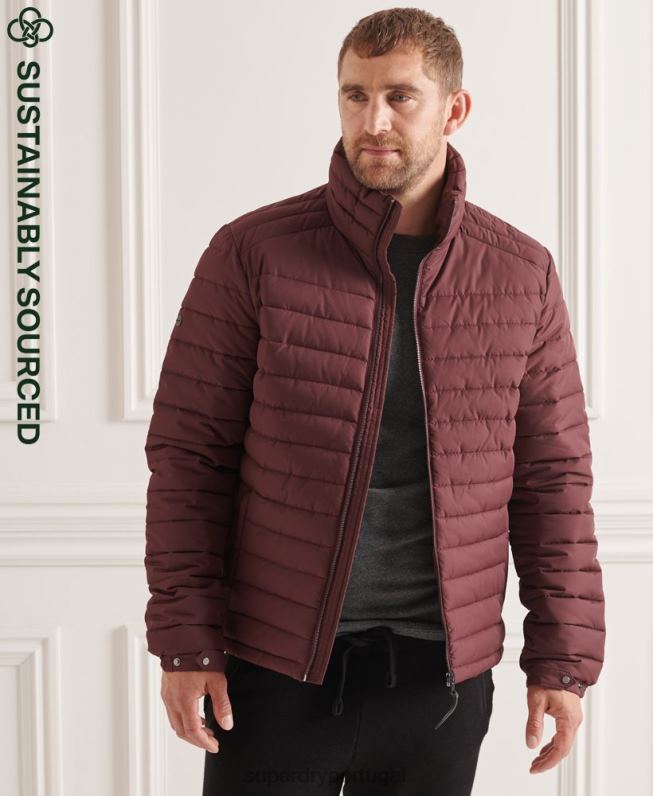 jaqueta fuji sem capuz studios homens vermelho roupas Superdry 2208H1154