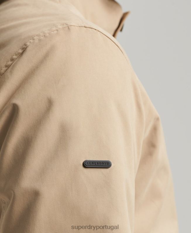 jaqueta harrington icônica homens bronzeado roupas Superdry 2208H4709