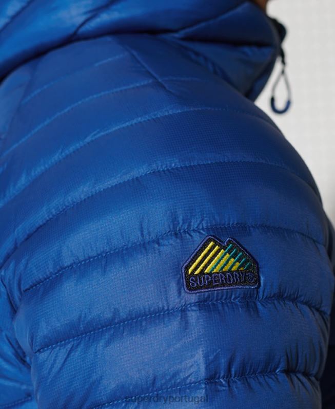 jaqueta isolante clean pro homens marinha roupas Superdry 2208H4634