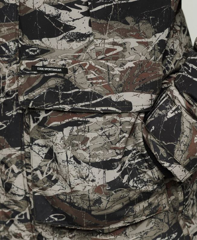 jaqueta parka everest com capuz de pele sintética homens verde roupas Superdry 2208H4547