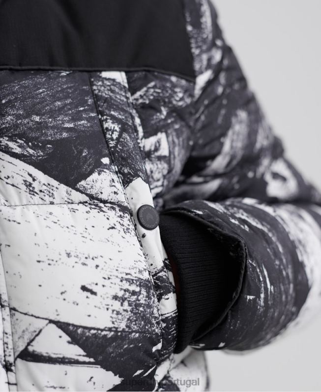 jaqueta parka sd explorer homens cinza roupas Superdry 2208H4717