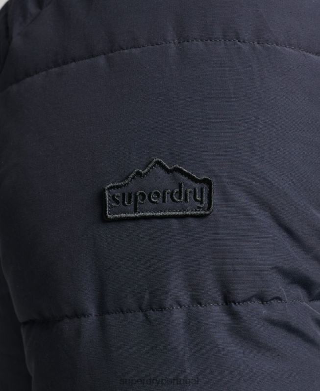 jaqueta puffer montanha homens marinha roupas Superdry 2208H4559