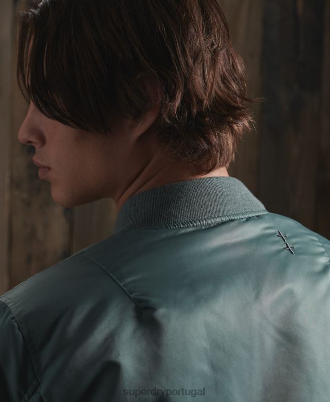 jaqueta reversível seca edição limitada homens preto roupas Superdry 2208H4770