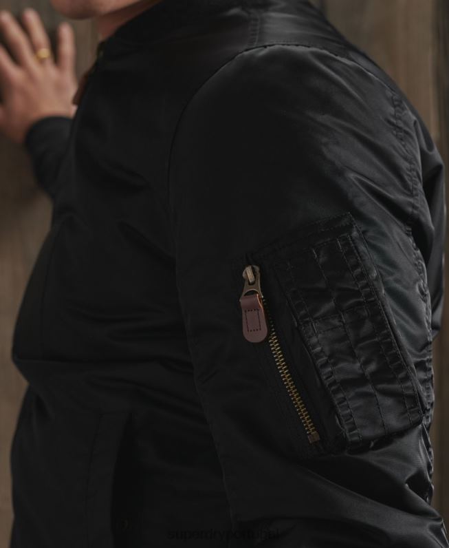 jaqueta reversível seca edição limitada homens preto roupas Superdry 2208H4770