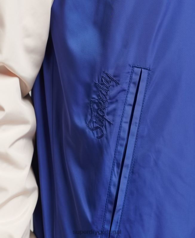 jaqueta sukajan vintage homens azul roupas Superdry 2208H1174