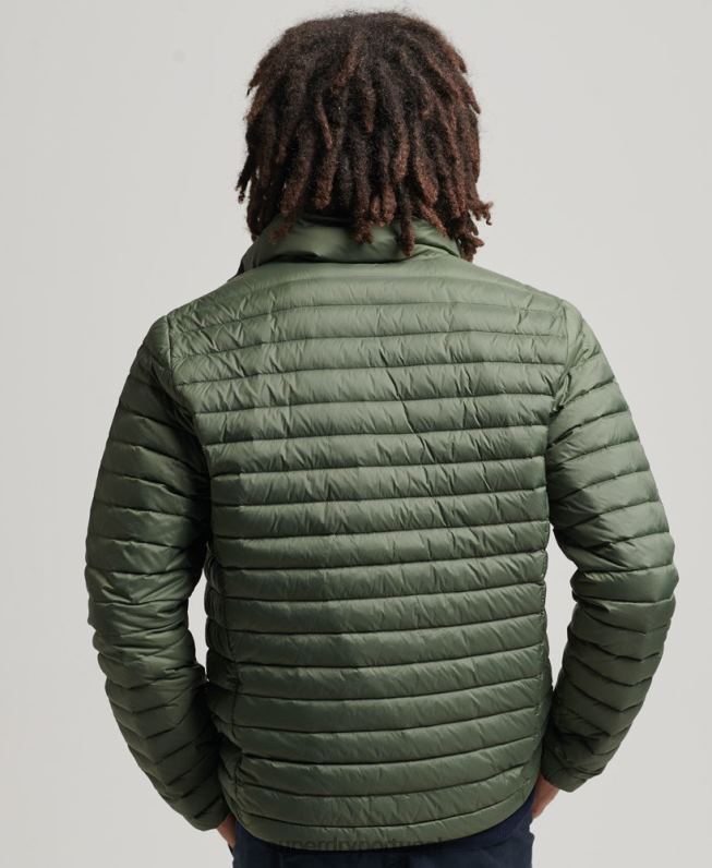 jaqueta tech core homens caqui roupas Superdry 2208H4504