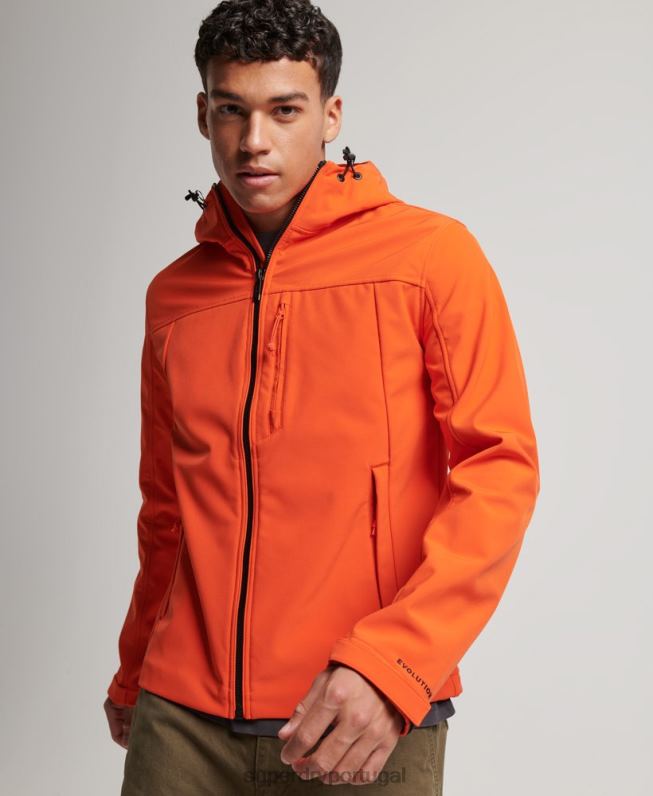 jaqueta trekker homens laranja roupas Superdry 2208H936