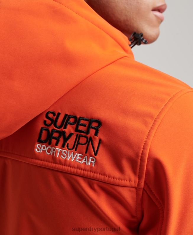 jaqueta trekker homens laranja roupas Superdry 2208H936