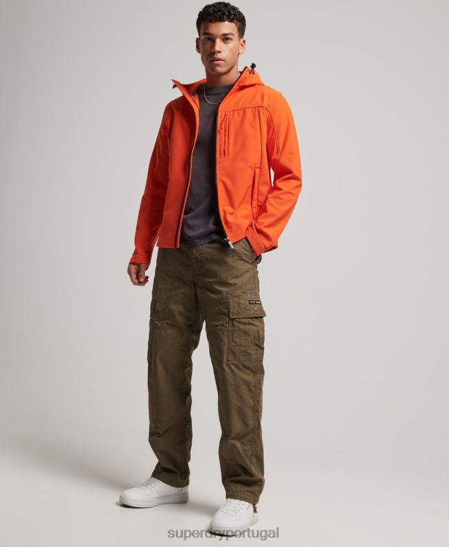 jaqueta trekker homens laranja roupas Superdry 2208H936