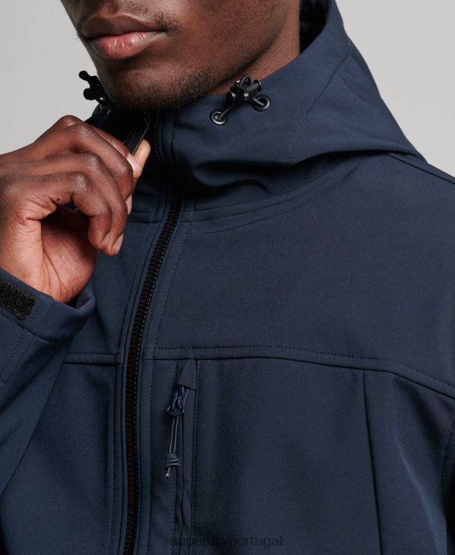 jaqueta trekker homens marinha roupas Superdry 2208H916